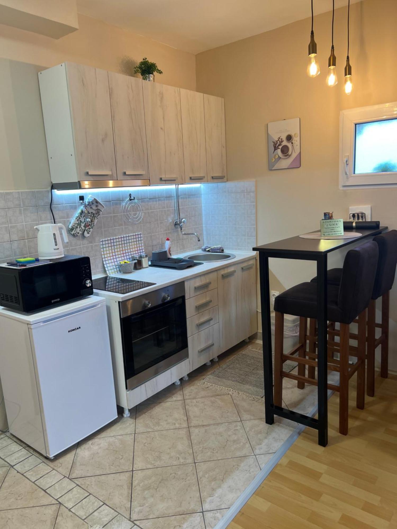 Apartment Sladana I Luna Subotica Eksteriør bilde